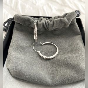 NWOT Women’s Cubic Zirconia Hoop Earrings